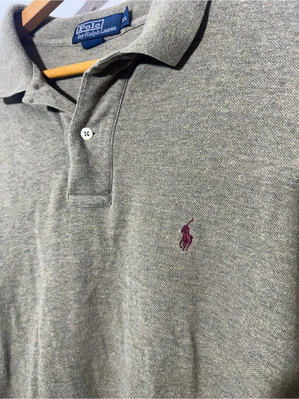 Ralph Lauren Polo Long-Sleeve Olive Green Polo Shirt